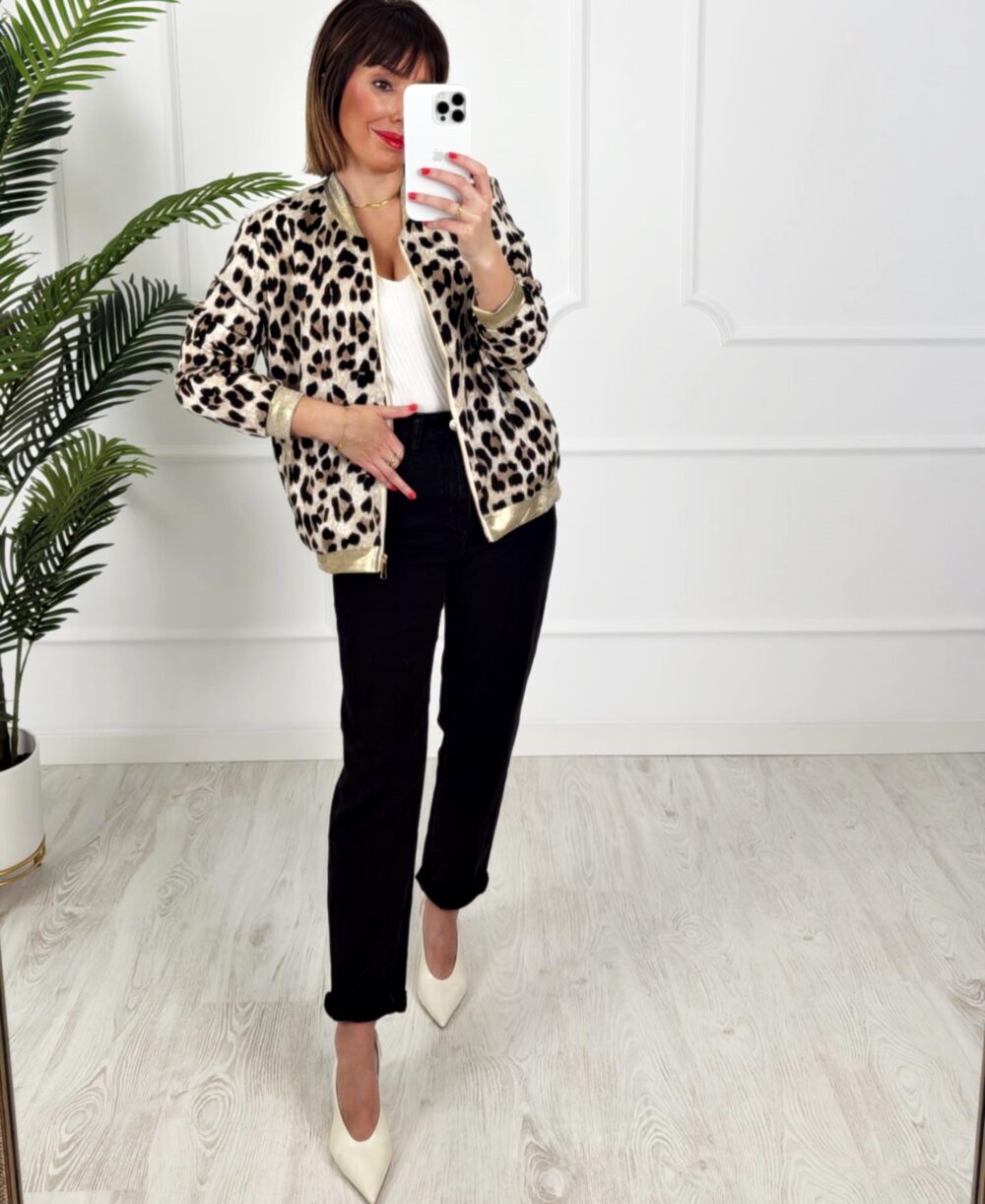 Bomber animal print - Imagen 4