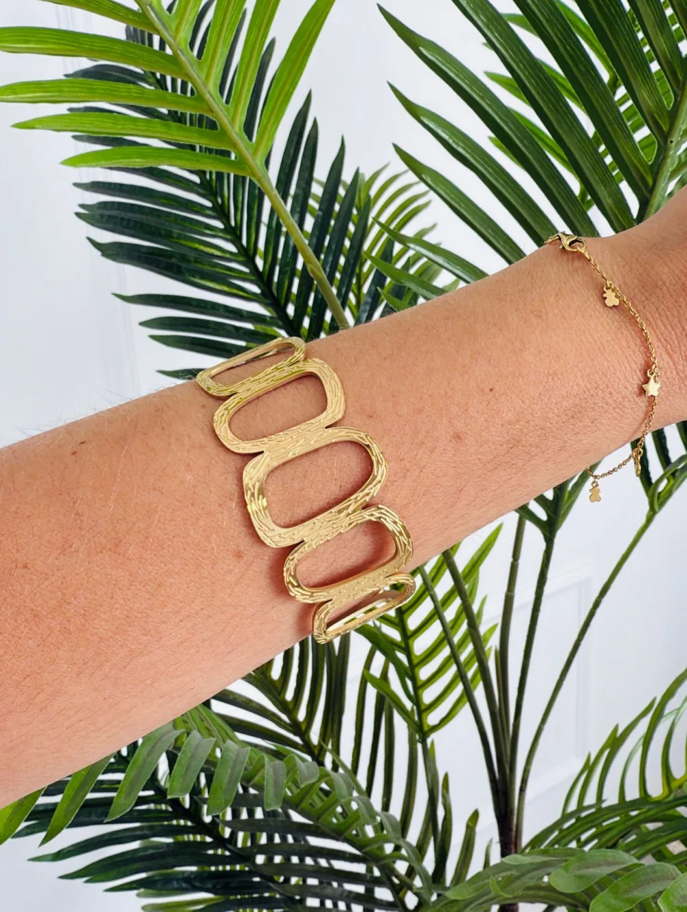 Brazalete cuadrados