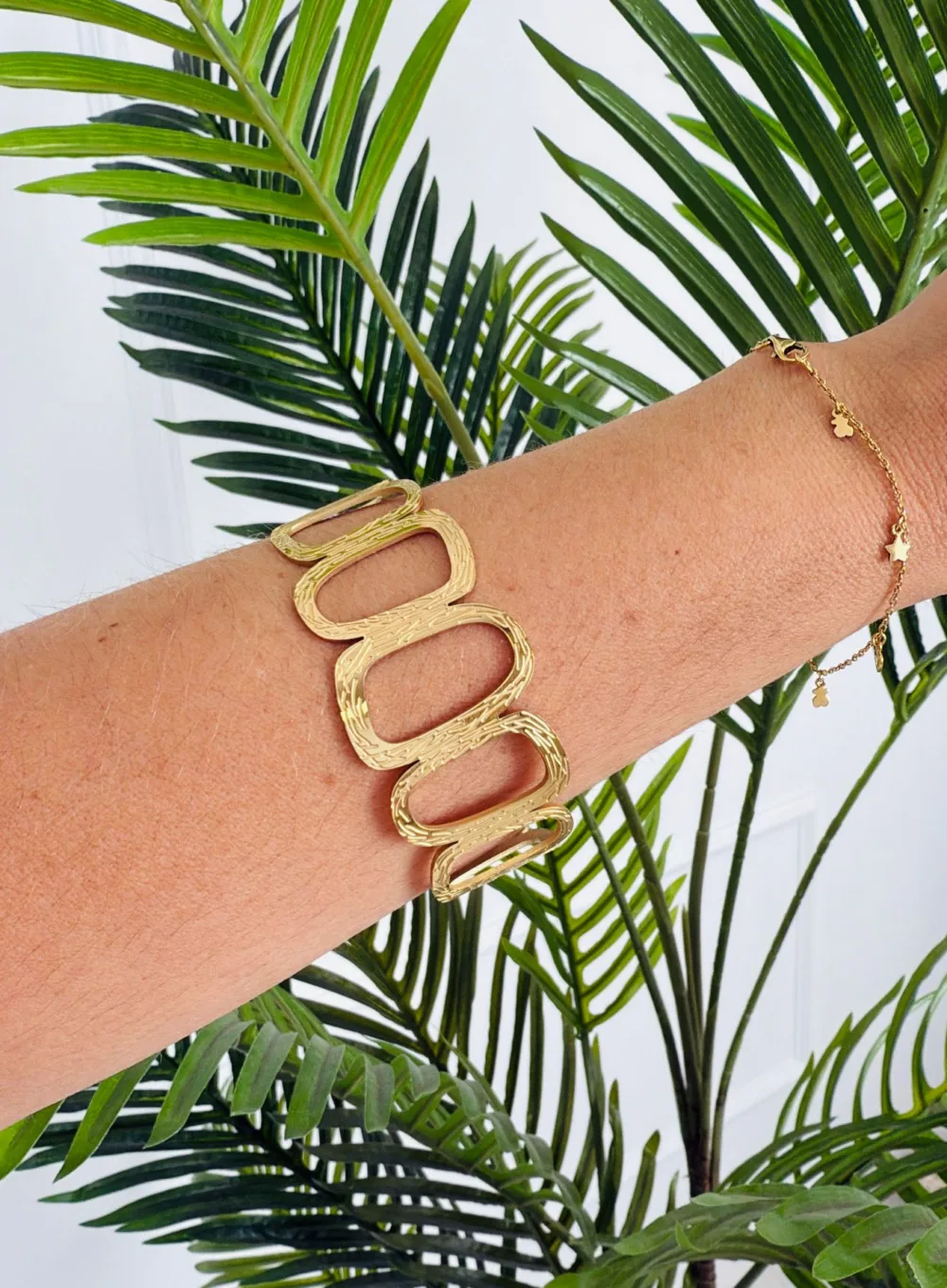 Brazalete cuadrados