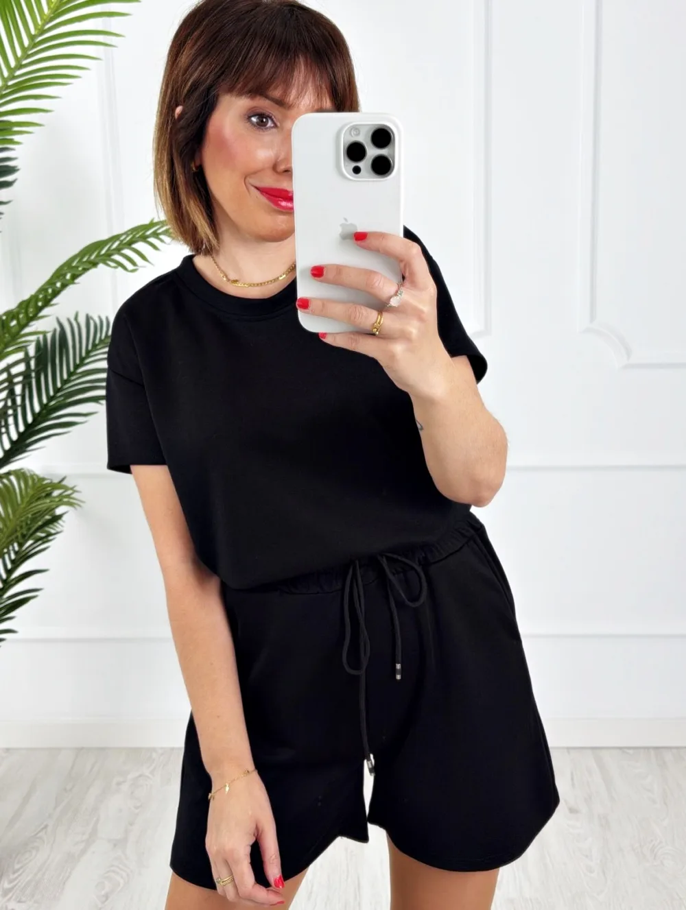 Chándal verano negro