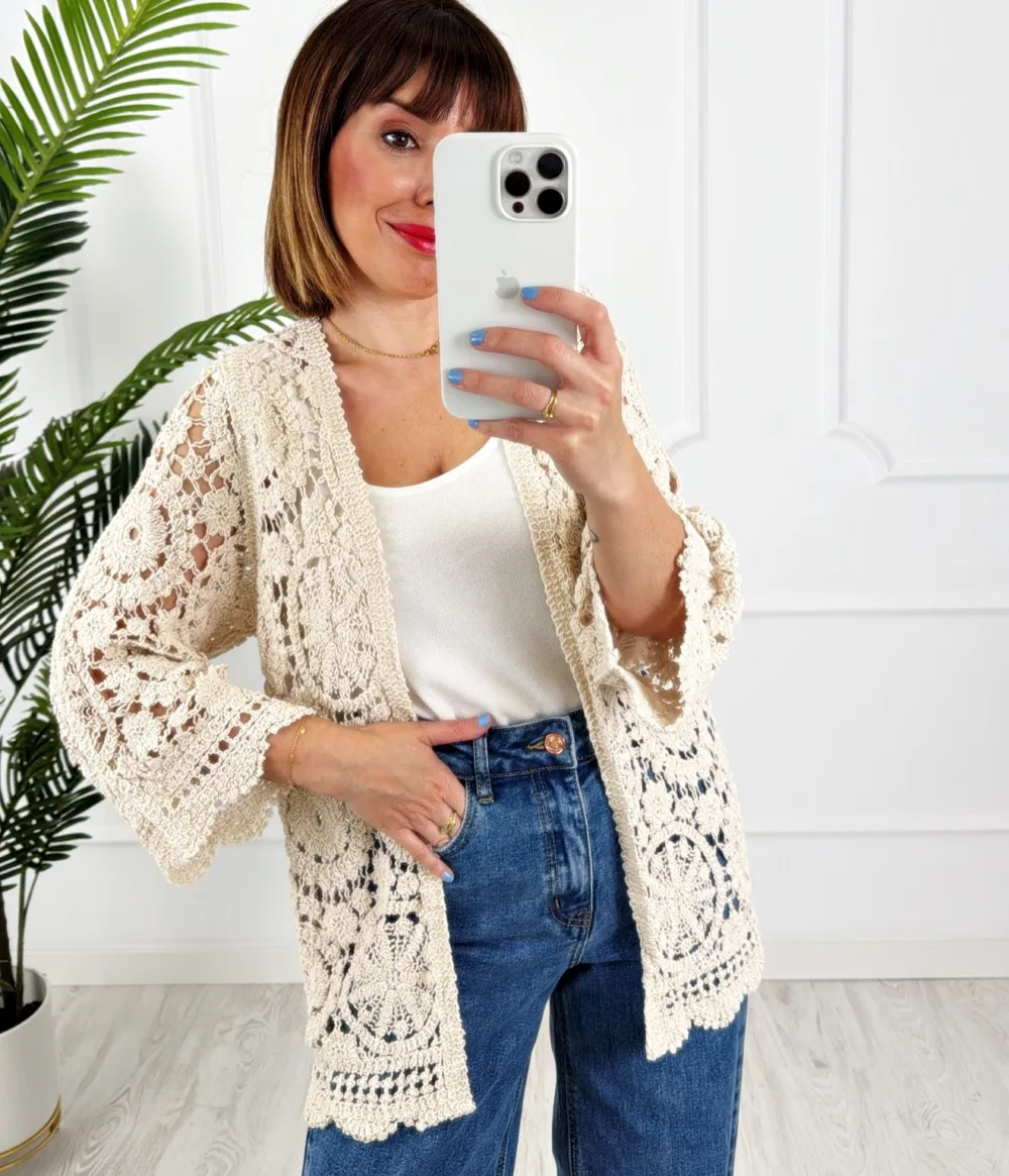 Chaqueta crochet - Imagen 2