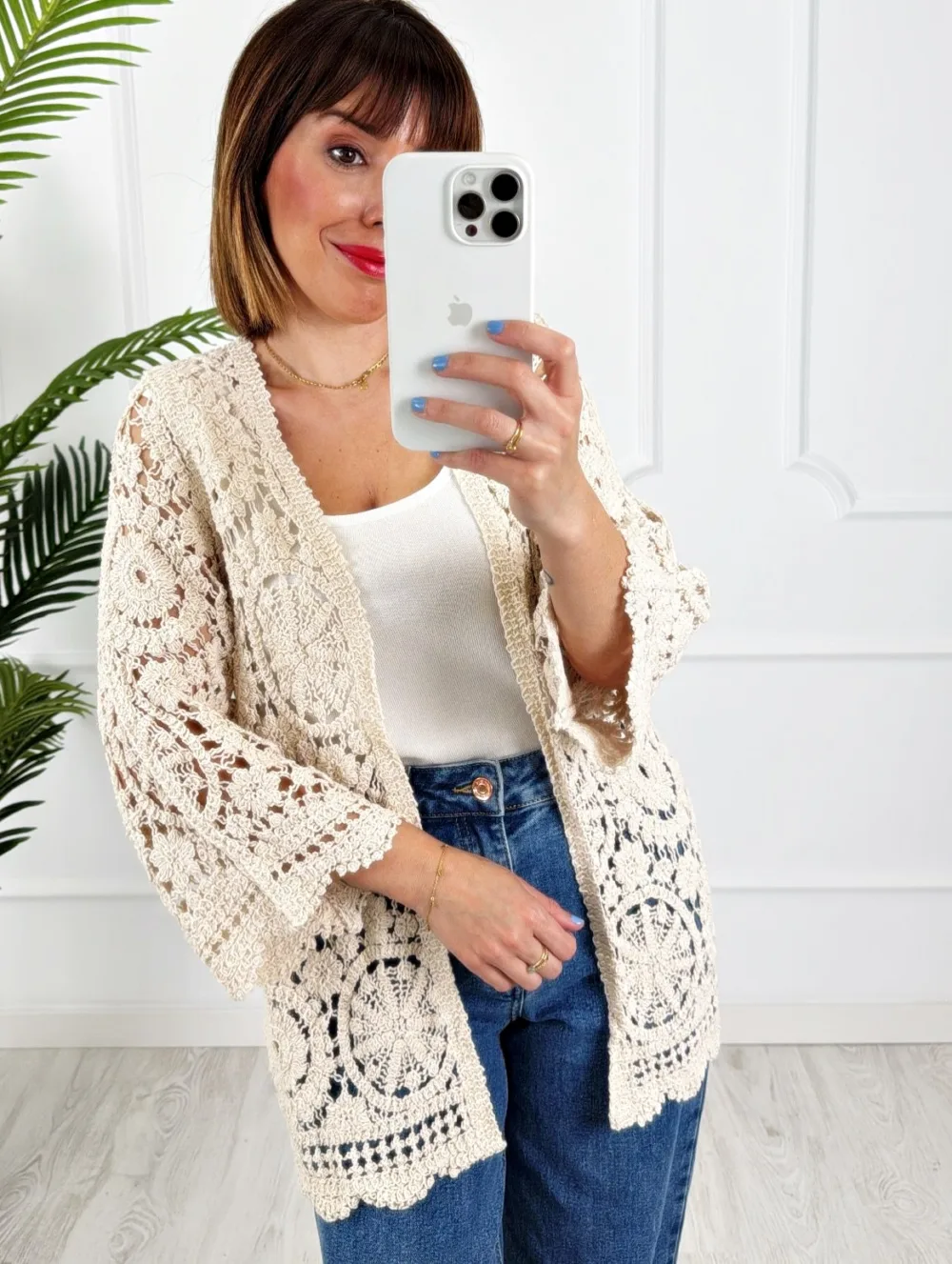 Chaqueta crochet