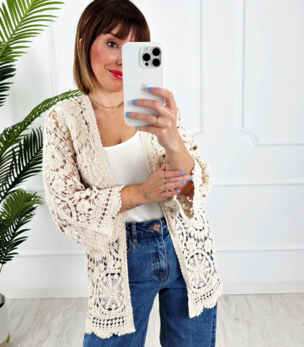 Chaqueta crochet - Imagen 3