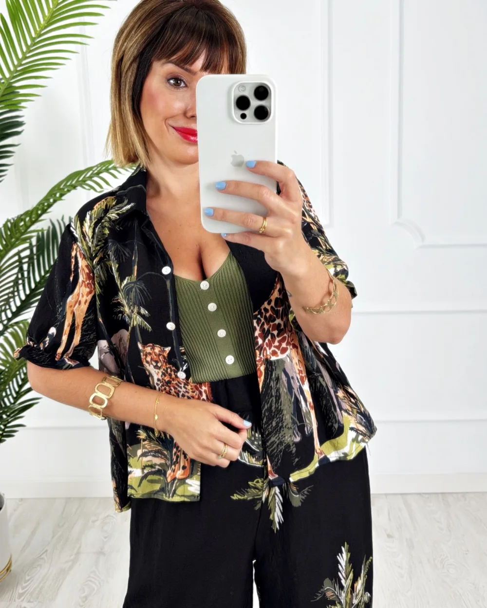 Camisa selva negra - Imagen 2