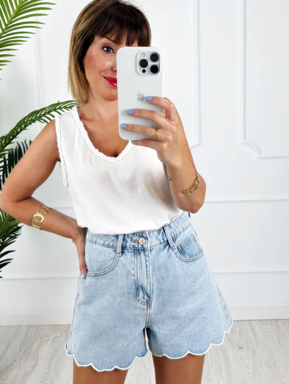 Short denim ondas