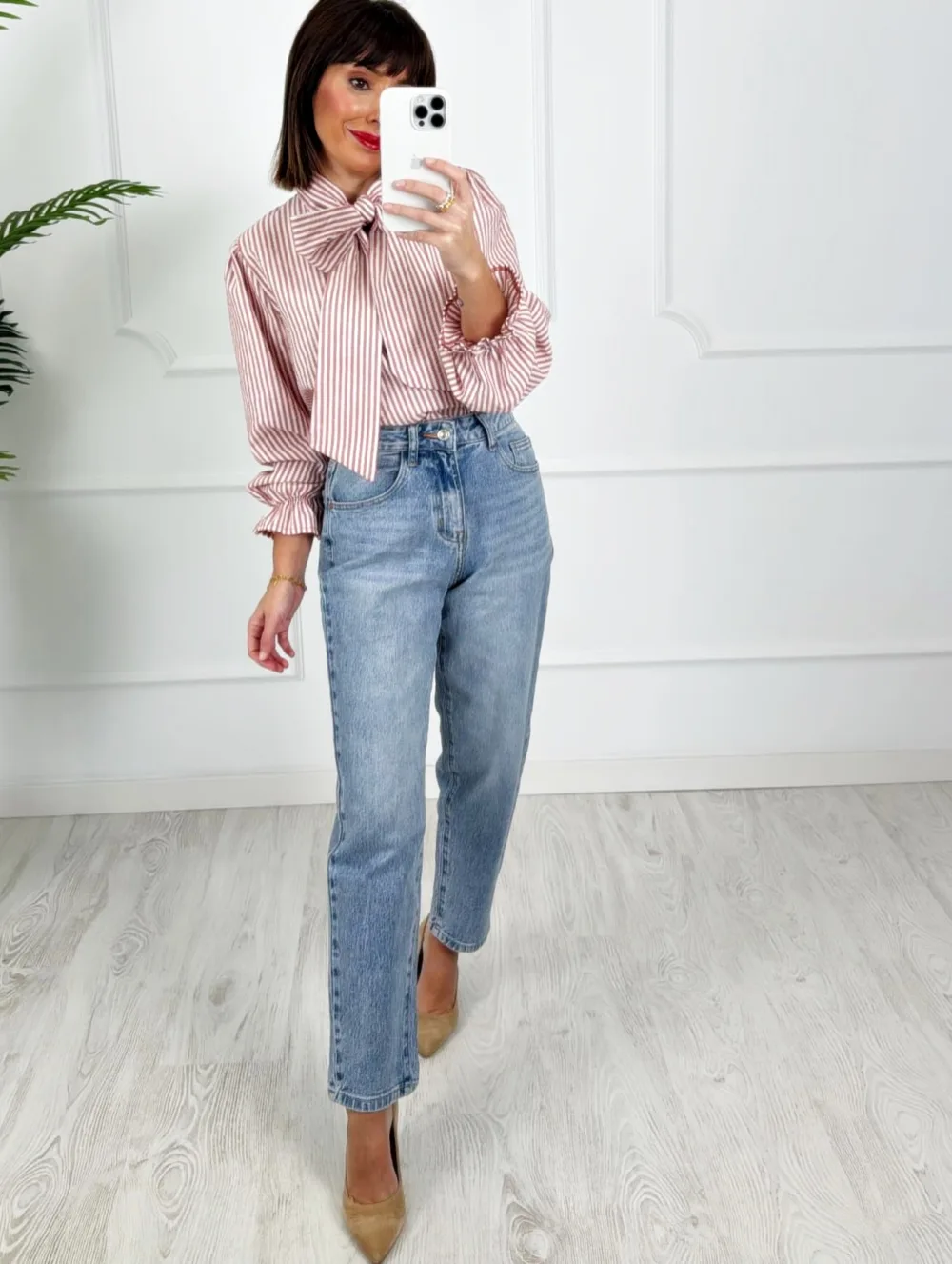 Mom fit denim