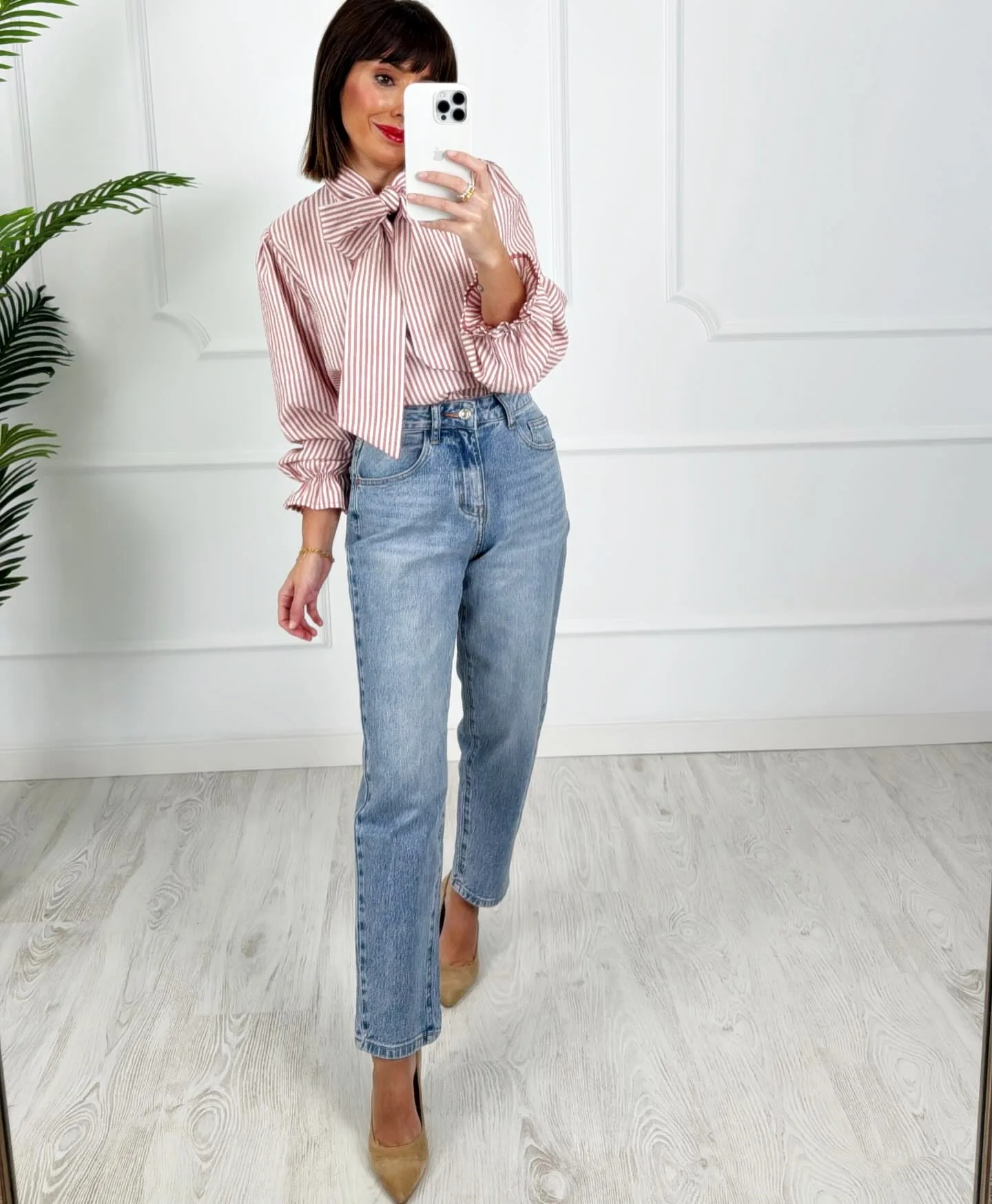 Mom fit denim