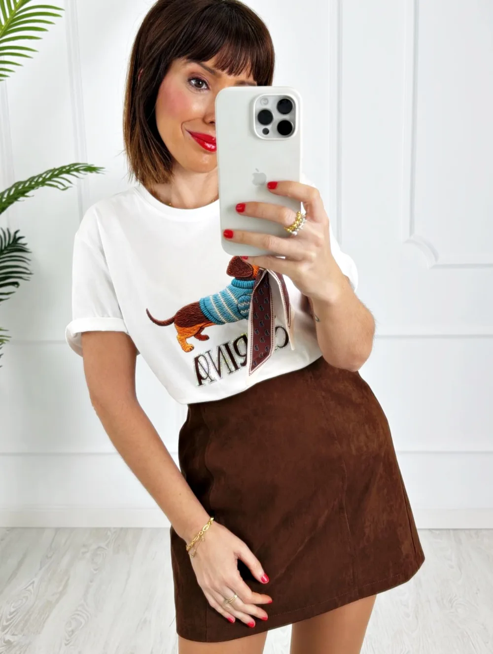 Falda Ante camel