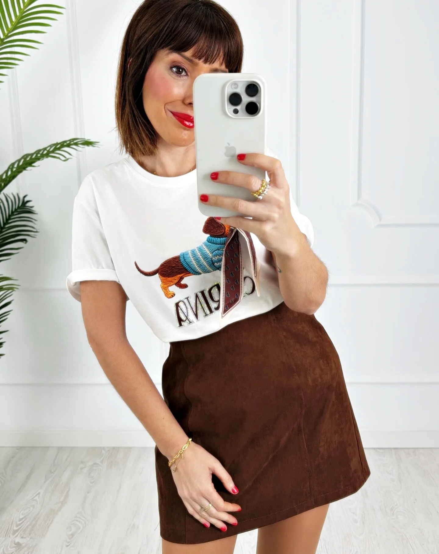 Falda Ante camel