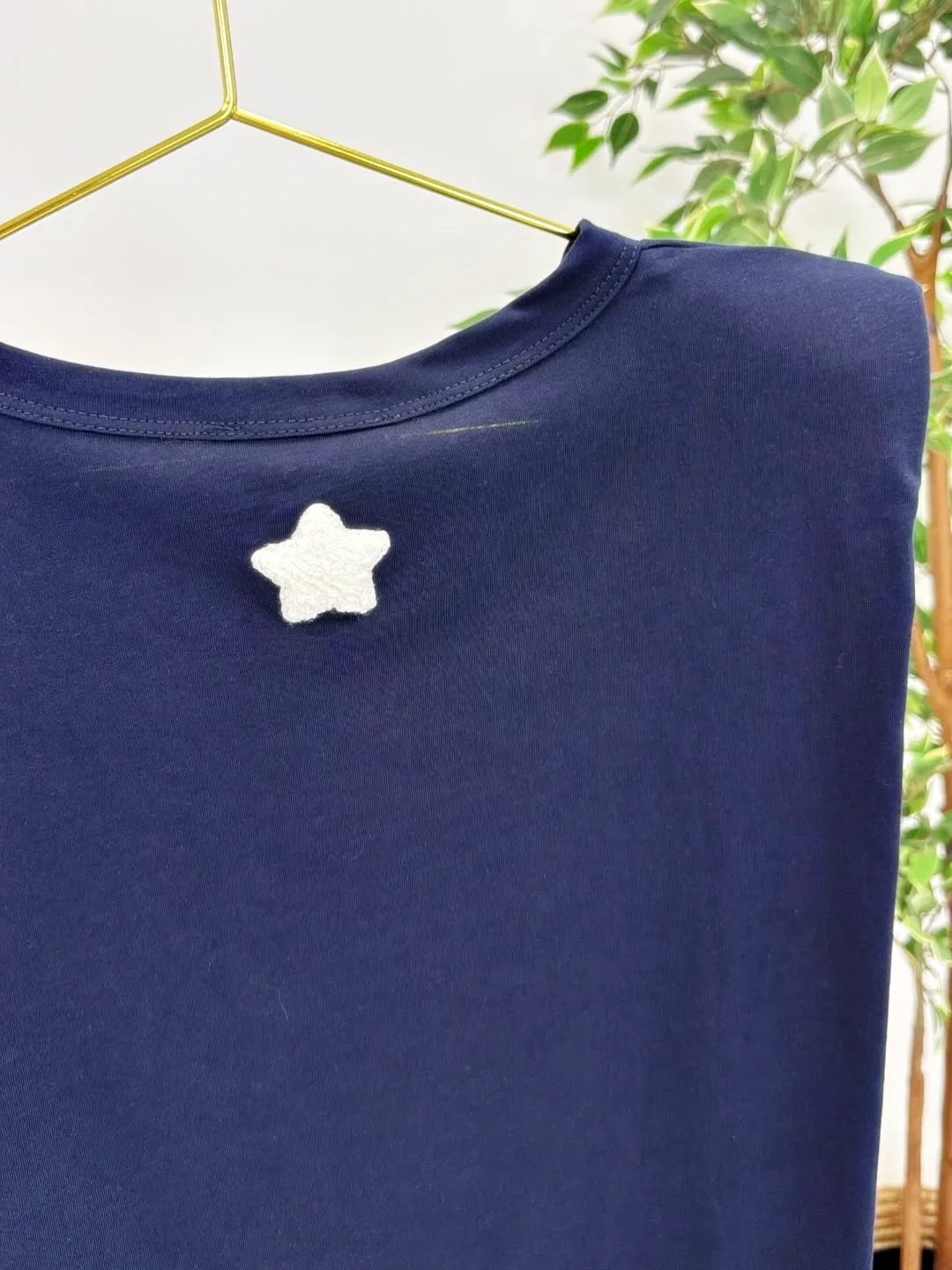Camiseta hombreras estrella marino - Imagen 3
