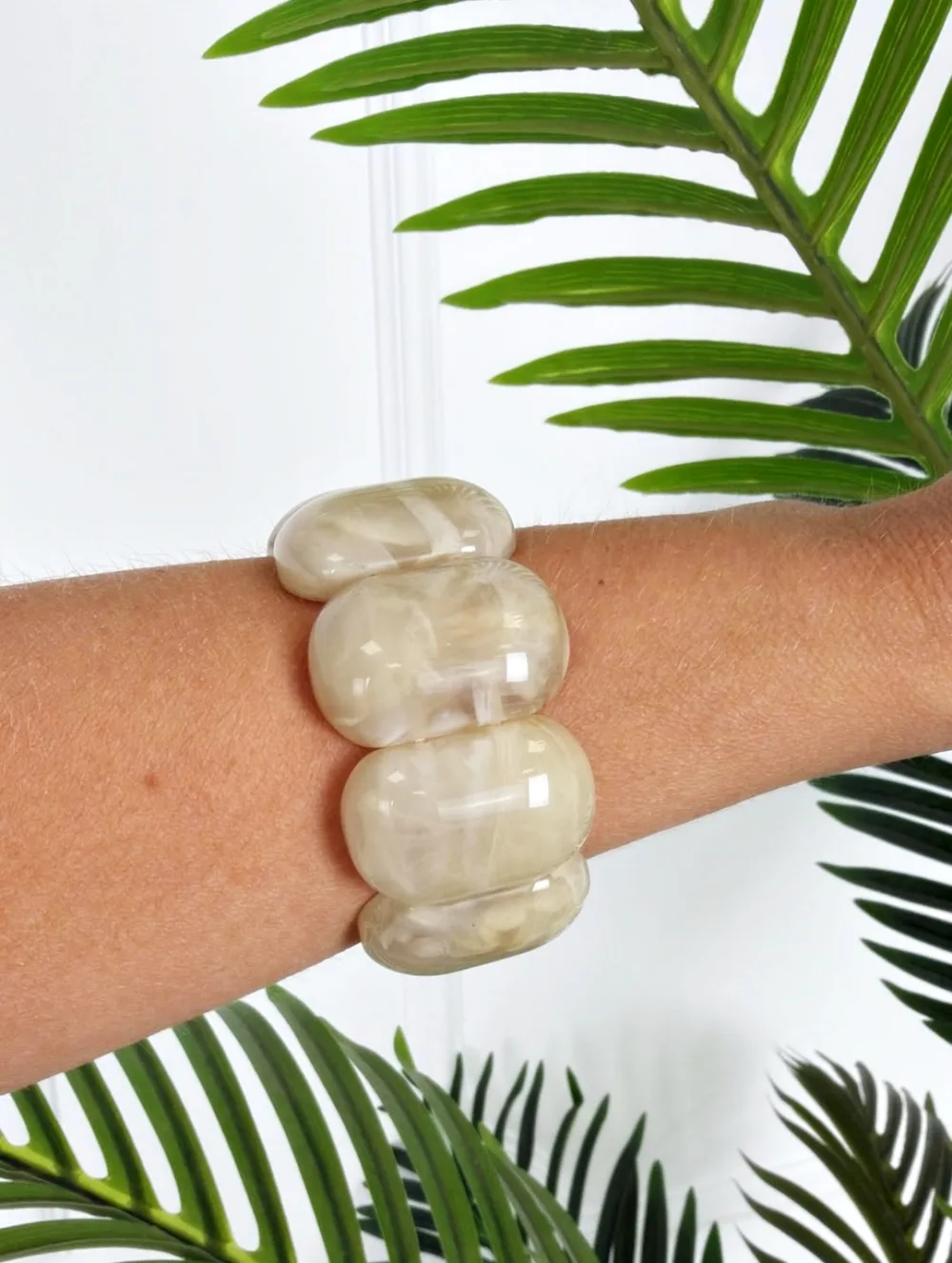 Brazalete beige