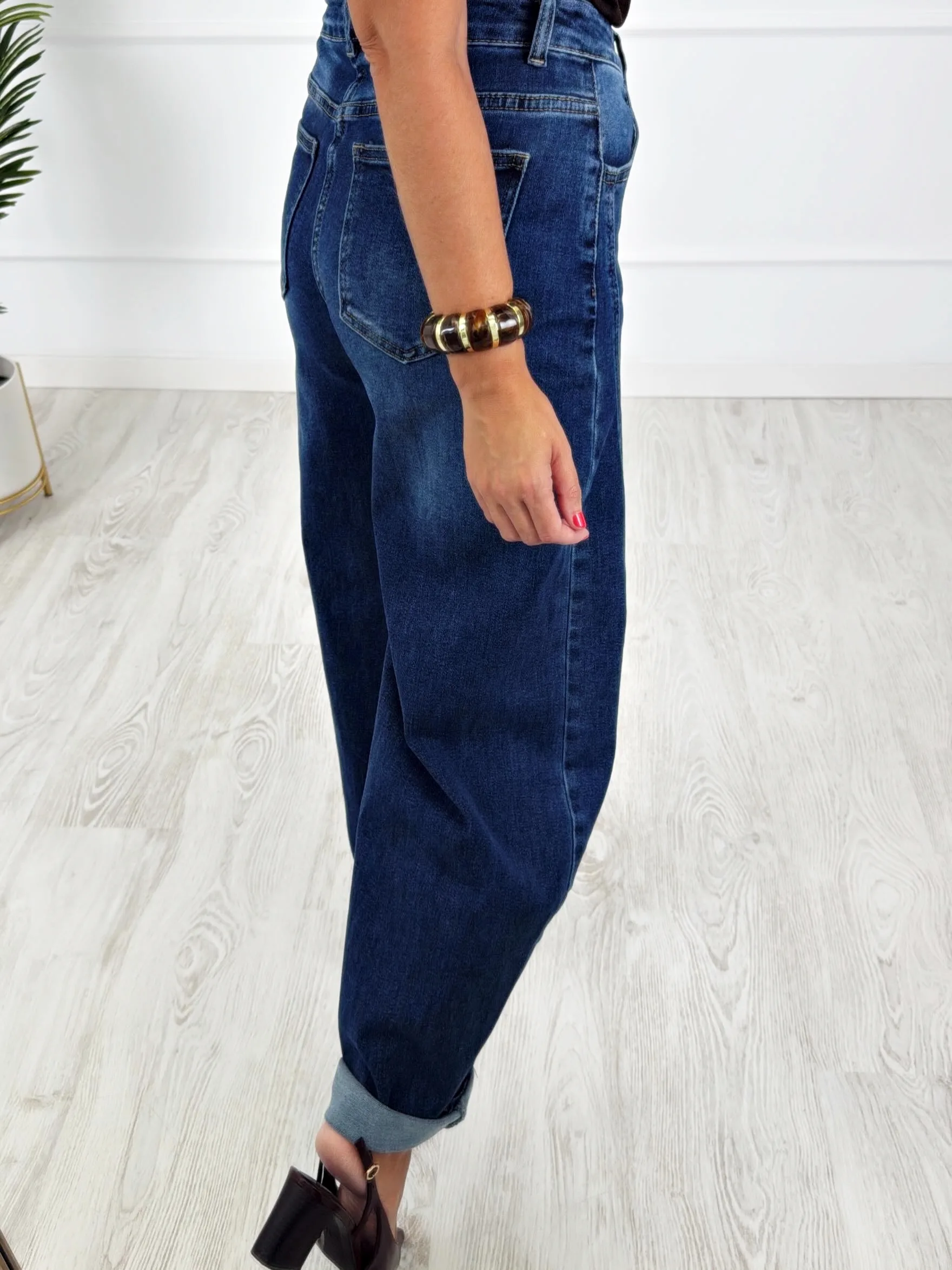 Pantalón denim balloon - Imagen 5