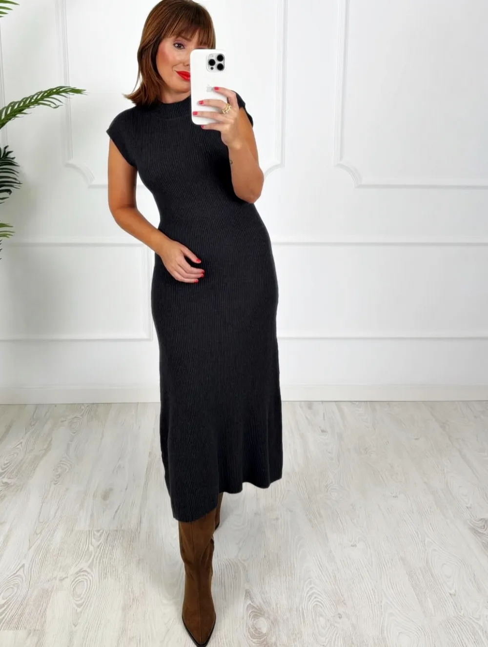 Vestido canale gris