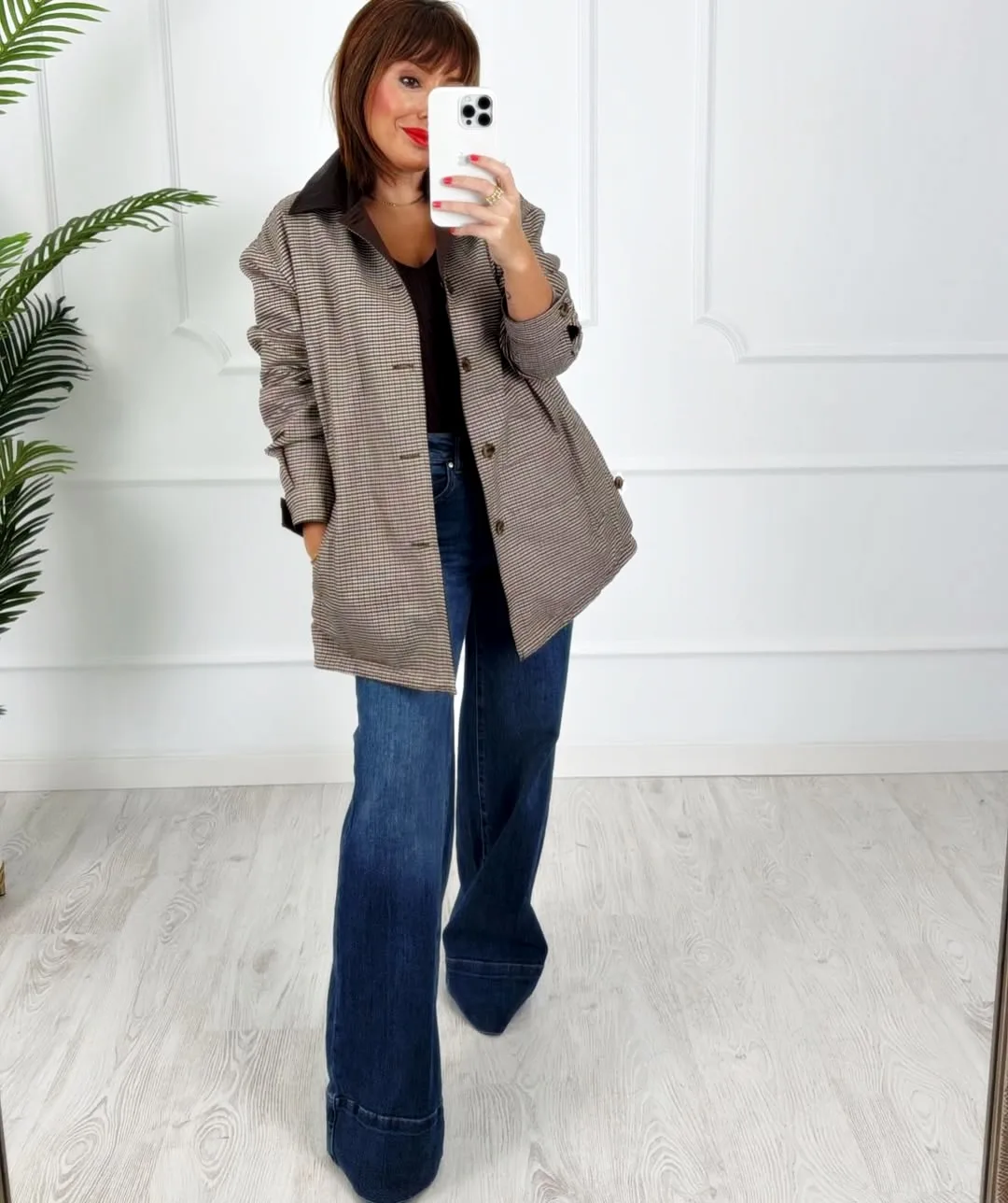 Gabardina reversible chocolate - Imagen 6